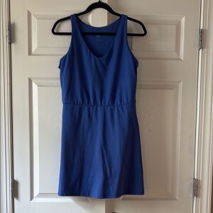 Blue Sleeveless Dress